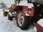 Zetor 7211 s čelním nakladačem