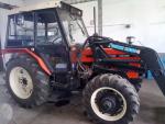 Zetor 7245 s nakladačem Quick