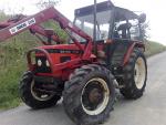 Zetor 7745 Turbo + Quicke