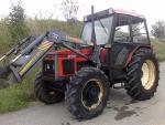 Zetor 6340 s čelním nakladačem HOWARD