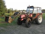  Zetor 6245 s čelním nakladačem quicke 2300,r.v.1989,český TP 
