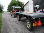 Prodám traktorový vlek 7t a hydraulickou lopatu
