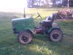 Malotraktor 4x4 domácí výroby
