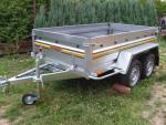 Dvouosý sklápěcí přívěs do 750kg