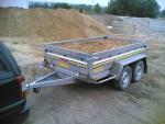 Dvouosý sklápěcí přívěs do 750kg