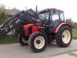 Zetor 7341 Super Turbo s čelmim nakladačem Trac - Lift 200