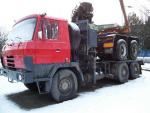 Lesovůz Tatra 815 + Jonsered 90Z + vlek DAV 12