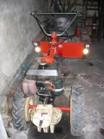 TERRA malotraktor, kultivátor, pluh vč. vlečky