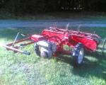 prodám obraceč a shrnovač sena s motorem Rotax 