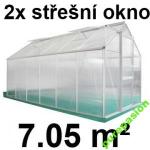 !!!!! Nový zahradní skleník 7,05 m² nebo 5 m²!!!