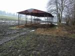 ocelový přístřešek