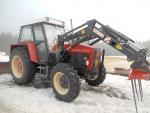 zetor 8145 s čelním nakladačem
