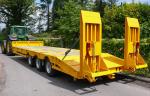 DAMCO - 3-osý přívěsový podvalník, za traktor, NOVÝ