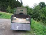Přívěsný vozík za traktor nebo auto s čubou.