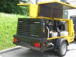 Kompresor šroubový,mobilní - Kaeser M80 - 6,6m3/min