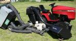 traktor 16HP Vanguard hydro +kultivátor +vozík +motor +koše