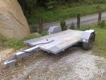 Prodám podvalník za traktor starý 1 rok!!+SPZ s STK