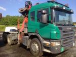 Lesovůz - Scania P420 CB 6x4 HHZ ,hr.- Epsilon E 165 Z 