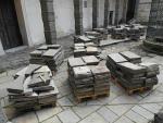 PRODÁM ŽULOVOU KAMENNOU DLAŽBU 500m2