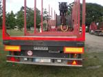 Klanicový návěs,klaničák r.2004 + hydraulická ruka