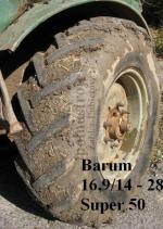 pneu Barum 16,9 - 28 na zetor 