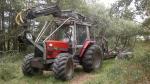 traktorová vyvážecí souprava Massey Ferguson
