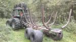 vyvážecí souprava Massey Ferguson