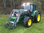 Traktor John Deere 6430 Premium s čelním nakladačem