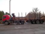 Lesovůz SCANIA 6X6 + Epsilon 165 + Umikov