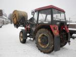 ZETOR 6245 S ČELNÍM NAKLADAČEM