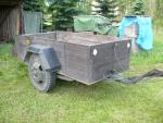 jednonápravový přívěs,vlek za traktor