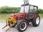 traktor ZETOR 6245 + čelní hydraulika