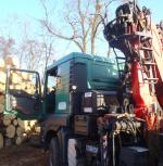 Lesovůz Man TGA  6x6 + Epsilon + návěs Tom