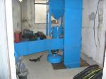 Tryskárna - tryskací box - vybavení tryskací komory 