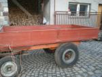 vůz za koně, vlečka za traktor