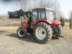 Zetor 7540 s čelním nakladačem Prima 050 s třetí funkcí