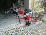 malotraktor VARI IV v záruce s velkým příslušenstvím