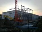Konstrukce (ocelová) administrativní budovy - 3patra