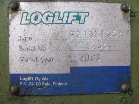 hydraulick ruka na d evo loglift 215 zt 94a r v 2003 nab z me hydraulick ruka na d evo loglift 215 zt 94a r v 2003 nab z me