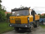 Tatra815 valník s HR HIAB 102