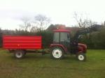 malo traktor Yuki FT254