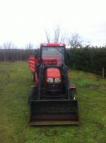 malo traktor Yuki FT254