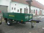 Návěs, přívěs, kára za traktor s TP, nový ČR 