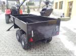 Vyvážečka dřeva 4 WD s navijákem a vlastním benzínovým motorem