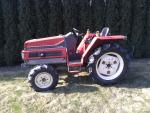 japonský malotraktor YANMAR F235D 4x4, rotavátor