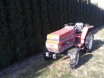 japonský malotraktor YANMAR F235D 4x4, rotavátor