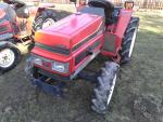 japonský malotraktor YANMAR F265D 4x4, rotavátor