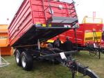 Traktorový sklápěcí přívěs Metal Fach TANDEM 12-10-8 ton -