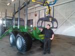 Farma 4WD 16 ton  8.5 crane, 2013