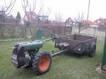 Prodám malotrakator -  frézu PF-62